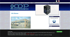 Desktop Screenshot of oleodinamica2mp.it